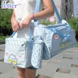 Sacs à bandoulière étanches pour maman, sacoche multifonction pour poussette de bébé, sac à main de dessin animé de maternité, biberon de soins pour bébé 