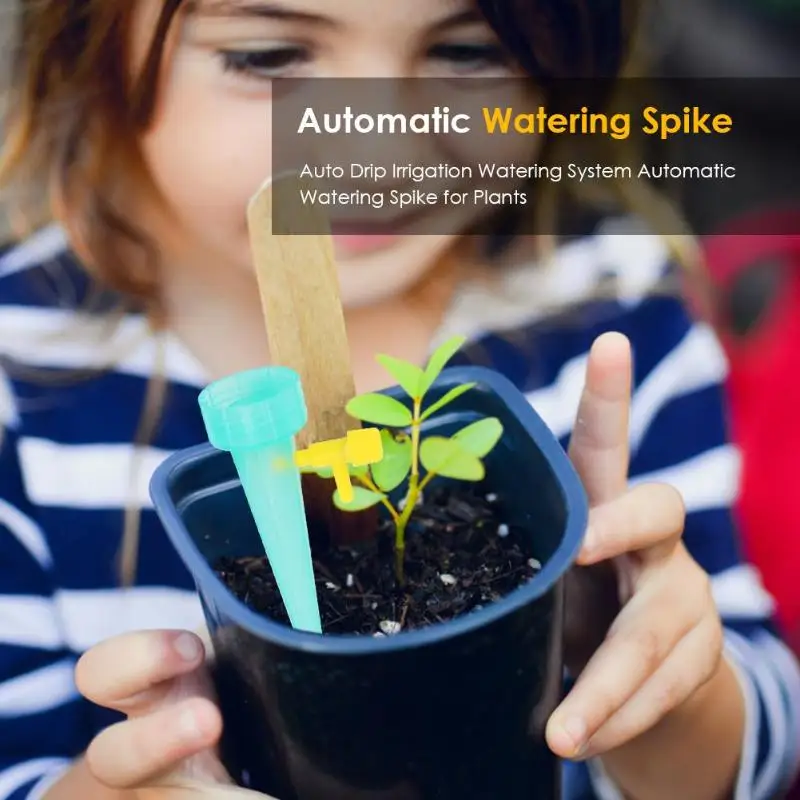 

Indoor Auto Watering Irrigation Kits System Houseplant Spikes for Plant Flower No Need For Any Tedious Installation Simple