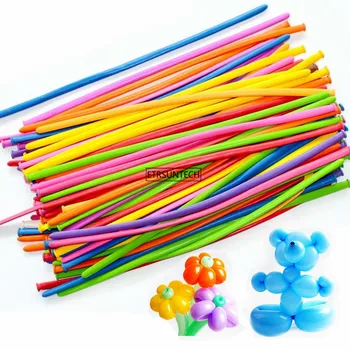 

10Set Mixed Color Magic Long Animal Tying Making Balloons Twist Latex Balloon Party Birthday Wedding Decoration