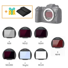 Clip-in CMOS Protector MC UV ND8 ND16 ND32 ND64 ND1000 Nacht Neutral Density Filter für Canon EOS R r5 R6 RP Kamera Clip in