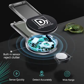 

2020 NewClimbing Pet Thermometer Turtle Horn Lizard Reptile Breeding Box Hygrometer