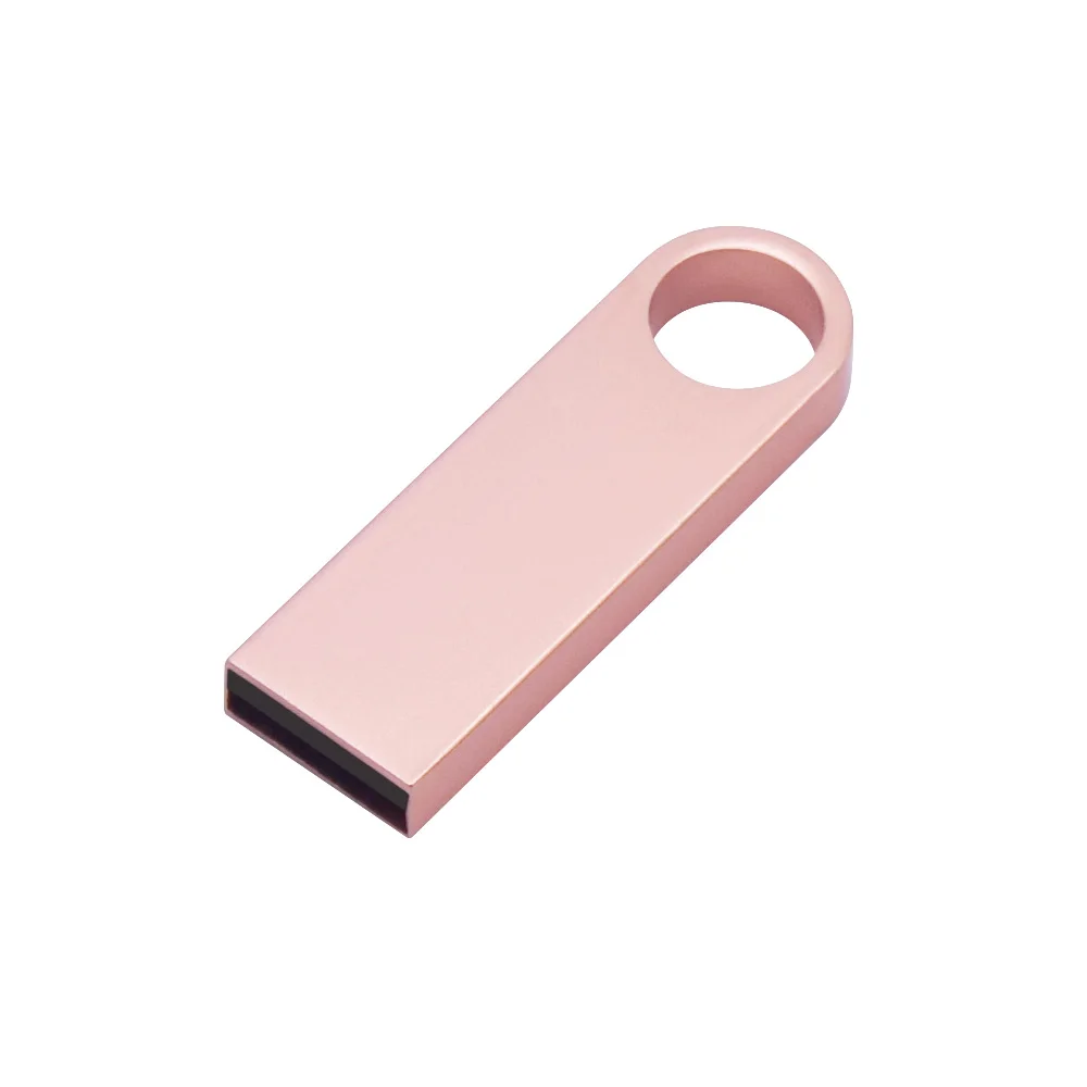 Бесплатный пользовательский флэш-накопитель с логотипом 4 ГБ 8 ГБ реальная емкость USB флэш-накопитель 2,0 128 МБ 50 шт./лот Быстрая 16 ГБ 32 ГБ 64 Гб подарок - Цвет: rose gold 2.0