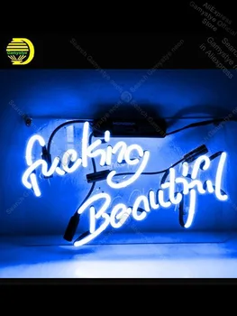 

Neon Sign uck Beautiful Neon Sign Real Glass Tube Emotion home Display Neon Flood Light Store Wall Displays Neon Garage Lights