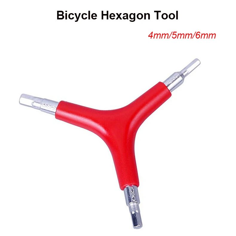 Bicycle-Multifunction-Tools-Y-Shaped-Hex-Key-Wrench-Hexagonal-Spanner-4mm-5mm-6mm-Road-MTB-Bike