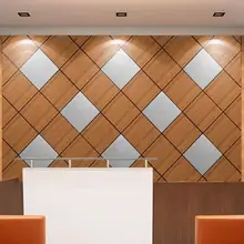 Индивидуальный современный, с текстурой древесины геометрическая мозаика ТВ обои для рабочего стола