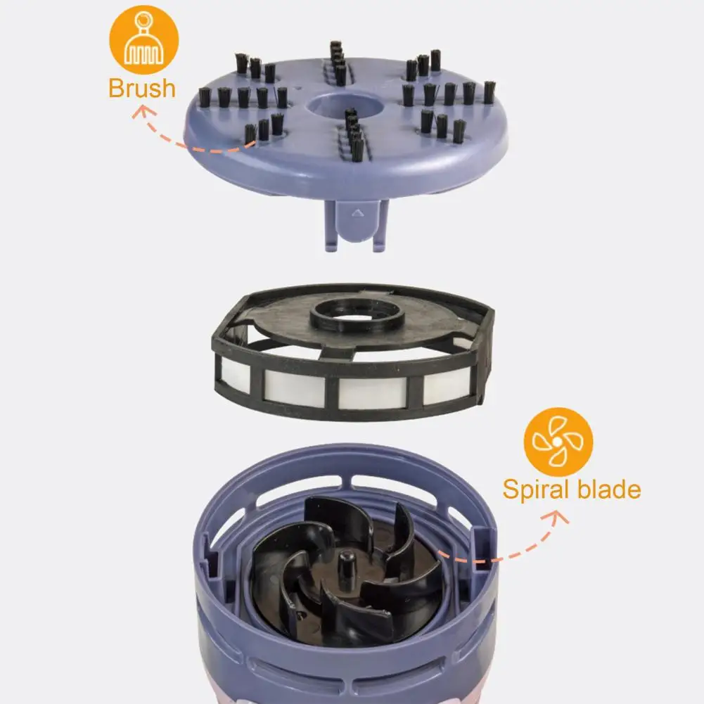 Mini Cartoon Animal Pattern Rechargeable Wireless Vacuum Cleaner Car keyboard vacuum cleaner Handheld usb desktop vacuum cleaner