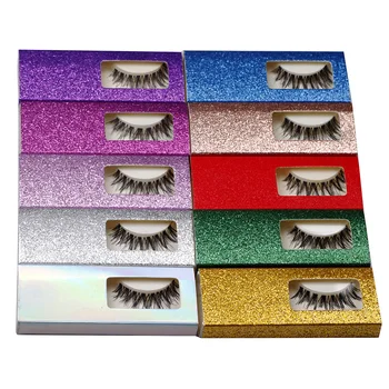 

25pcs Compact Carrying Eyelash Storage Case Travel Home Custom Cosmetic Accessory Lightweight Packing Makeup Tools Portable