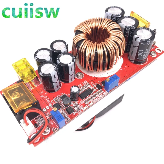 1500w 30a Dc-dc Boost Converter Step Up Power Supply Module 10-60v To 12-90v  Adjustable Voltage Charger - Integrated Circuits - AliExpress