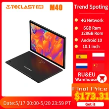 تيكلاست M40 أندرويد 10 أجهزة لوحية شبكة 4G 10.1 بوصة T618 ثماني النواة مكالمة هاتفية مزدوجة 1920x1200 6GB RAM 128GB ROM كمبيوتر لوحي