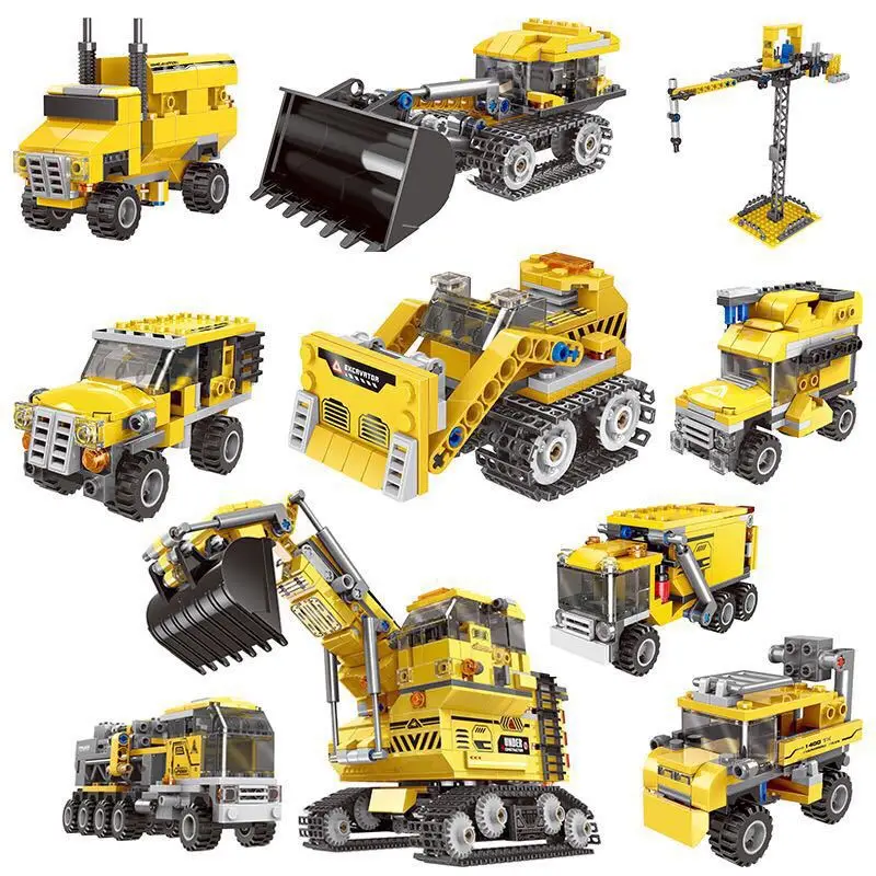 

XINGBAO Building Blocks Science And Technology Changeable Series Xb13002 Rectangular Excavator CHILDREN'S Toy AliExpress