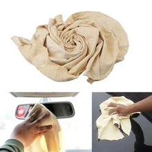 40*50 см натуральный замшевый автомобильный экран чистящая ткань моющее впитывающее полотенце долговечное и практичное