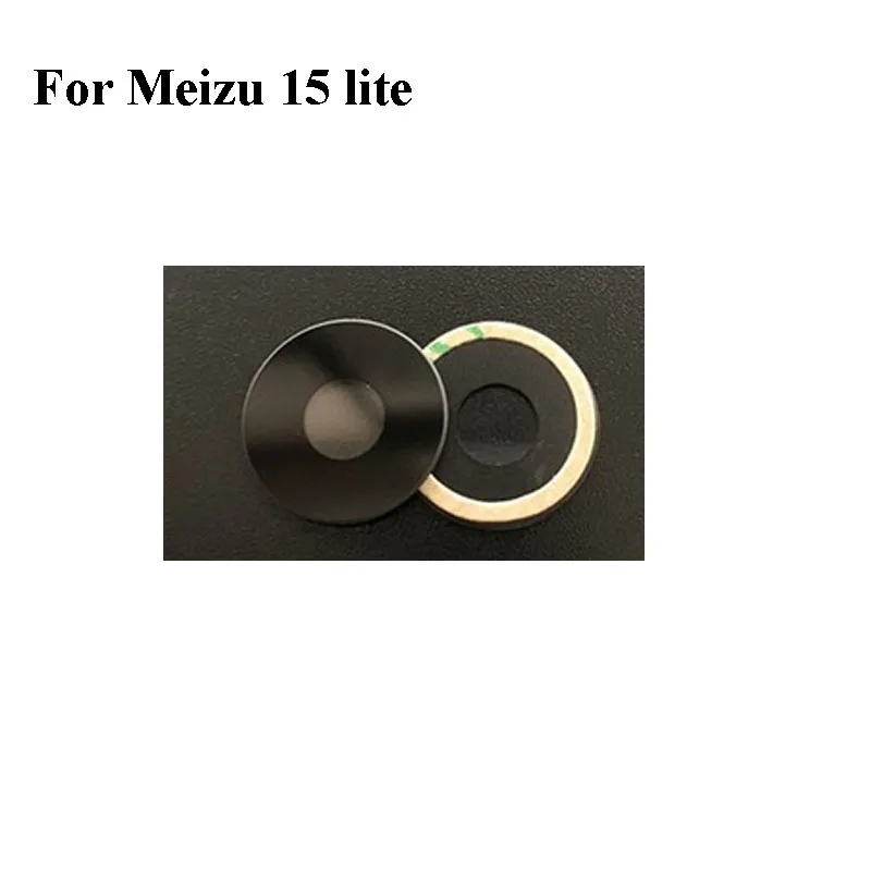 High quality For Meizu 15 lite 15lite meizu15lite Back Rear Camera Glass Lens Repairment Repair parts test good 5.46' inch | Мобильные