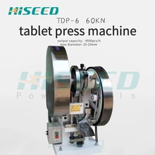 Один Пробивной таблеточный пресс машина TDP 6 ручной таблеточный пресс