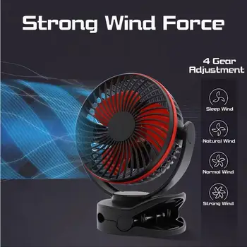 

New Portable Handheld Small Fan New Clip USB Fans Charging Desktop Mini Portable Desktop Table Fan Hang Fans CSV