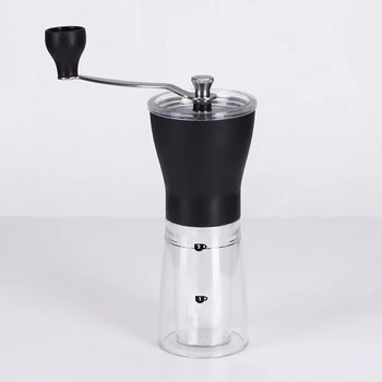 

Manual Ceramic Coffee Grinder Washable ABS Ceramic core Stainless Steel Home Kitchen Mini Manual Hand Coffee Grinder lo124952