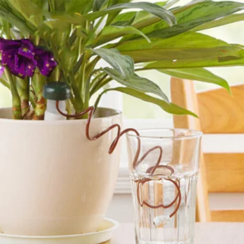 

2pcs Automatic Watering Device Drip Irrigation Equipment Fertilizer Applicator Balcony Flowerpot Automatic Watering Device