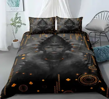

Abstract Art Alien Grimace Cross Bedding Set Bedroom Decor Doona Black Backdrop Hypoallergenic 1PC Duvet Cover with Pillowcase