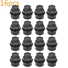 Wear-resistant Wheel Rim Nut Covers M4 Wheel Nut Caps for 1//14 Tamiya RC Tractor