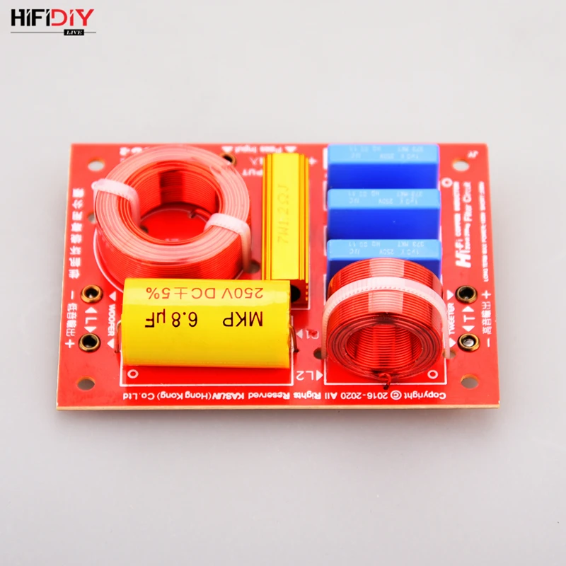 HIFIDIY LIVE 2 Way Unit (твитер + бас) Φ фильтры кроссовер с делителем частоты HOME Speaker surround