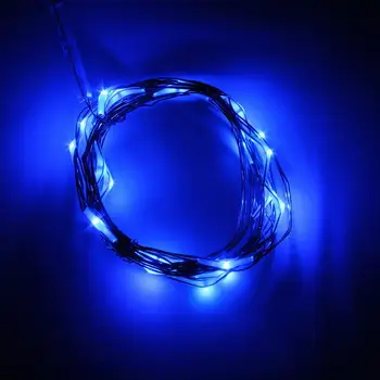 

2M 20LEDs Button Battery Outdoor LED String Lights Holiday Lighting Fairy Garland For Christmas Tree Wedding Party Decoration