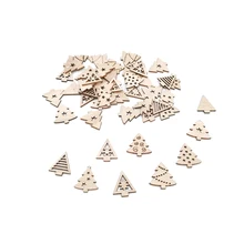 50 шт деревянное пустое дерево бирки НЕОБРАБОТАННАЯ древесина Ремесла поставки для Рождественский подарок "сделай сам", вино, Декор, свадьба, Рождественская елка