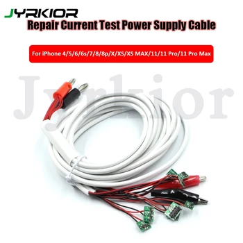 

Jyrkior For iPhone 8/X XS MAX XR/11/11Pro Max Mainboard Repair Connector Cable DC Battery Repair Current Test Power Supply Cable