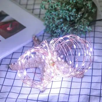 

Hot Sale LED String Light Wear-resistant LED Plastic Copper Wire Lamp Waterproof for Christmas Wedding Home Decorations