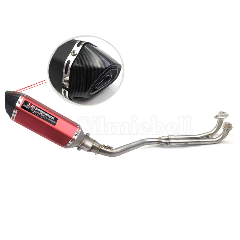 T-Max 500/530 Slip-On Yoshimura Scarico Completo Sistema Moto Silenziatore Modificato Fuga Moto Tubo Anteriore Per Yamaha Tmax 500 530