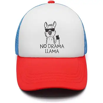 

No Drama Llama Kids Walk Caps Adjustable Sports Hat for Boys or Girls