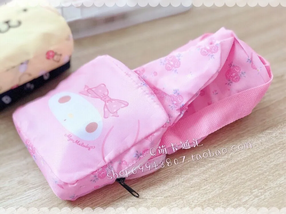 Melody Pom Purin модная переносная дорожная сумка в стиле аниме, многоразовая сумка-тоут, складные сумки, сумка для багажа, сумки для хранения, новинка