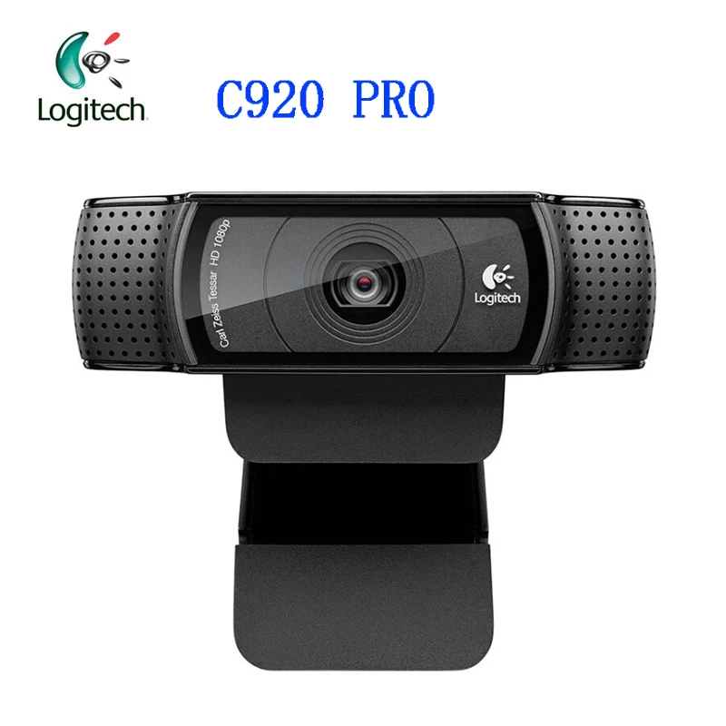 

Logitech Pro C920 HD 1280*960 Webcam Support Official Test with 15 Million Pixels CMOS 30FPS for Windows 10/8/7