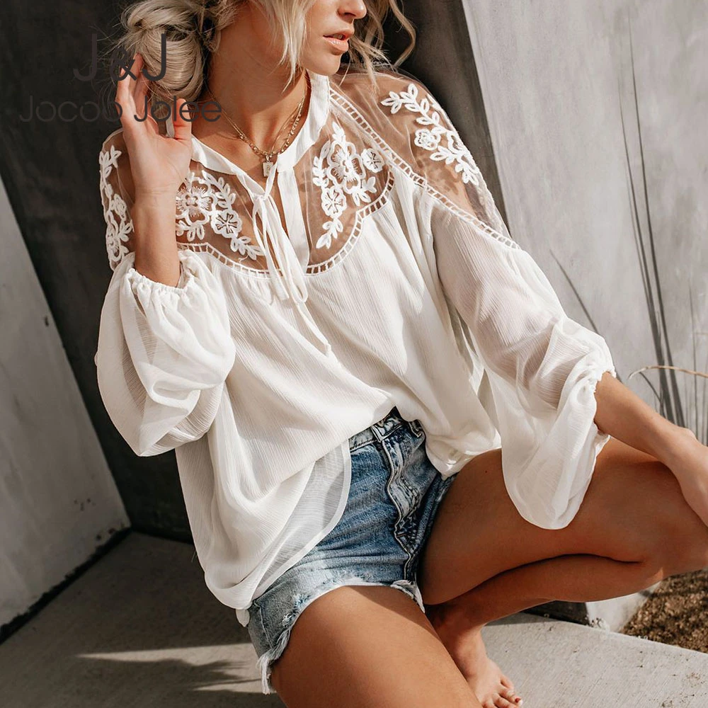 lace mesh shirt