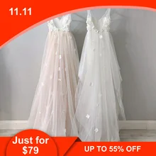 Lakshmigown, цветочное, бохо, свадебное платье, розовое,, элегантное, белое, тюль, свадебное платье, кружевное, сексуальное, принцесса, свадебное платье, Vestido Novia