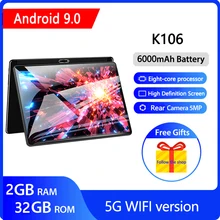 10 inch Tablet PC 5G Wifi Android 9.0 Tablet Octa-Core 2G RAM 32G ROM Gaming Tablets GMS 1920*1200 IPS FHD Tablets 10 inch Tablet PC 5G Wifi Android 9.0 Tablet Octa-Core 2G RAM 32G ROM Gaming Tablets GMS 1920*1200 IPS FHD Tablets
