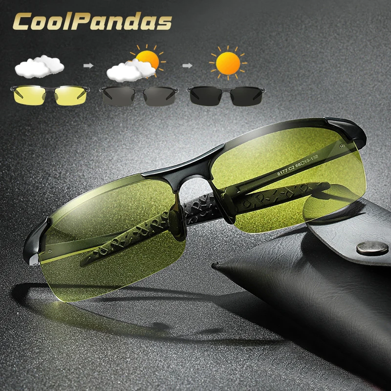 Очки ночного видения CoolPandas унисекс фотохромные поляризационные солнцезащитные