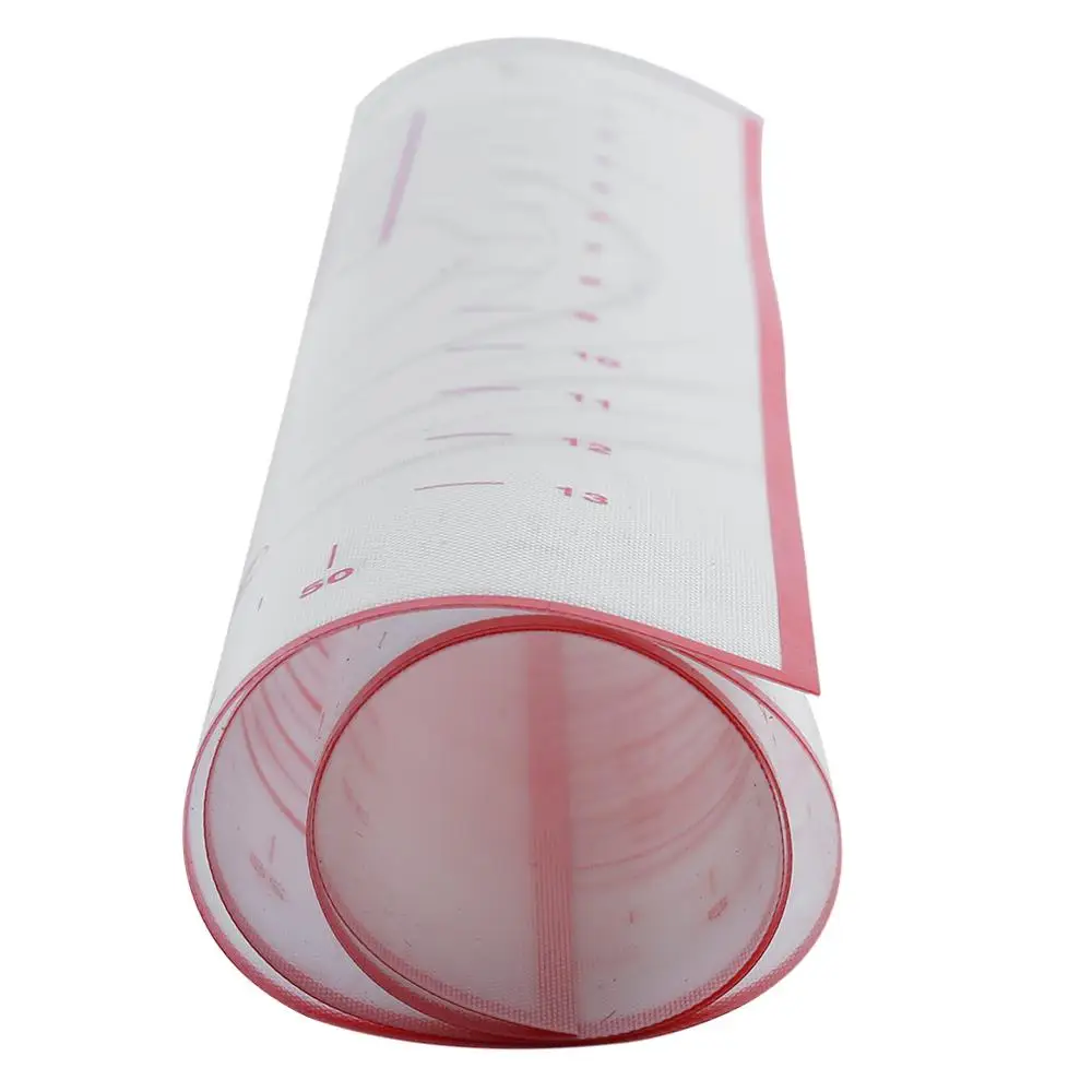 High temperature resistance Extra Large Size Platinum Silicone Dough Fondant Mat Glass Fiber Reinforced 3