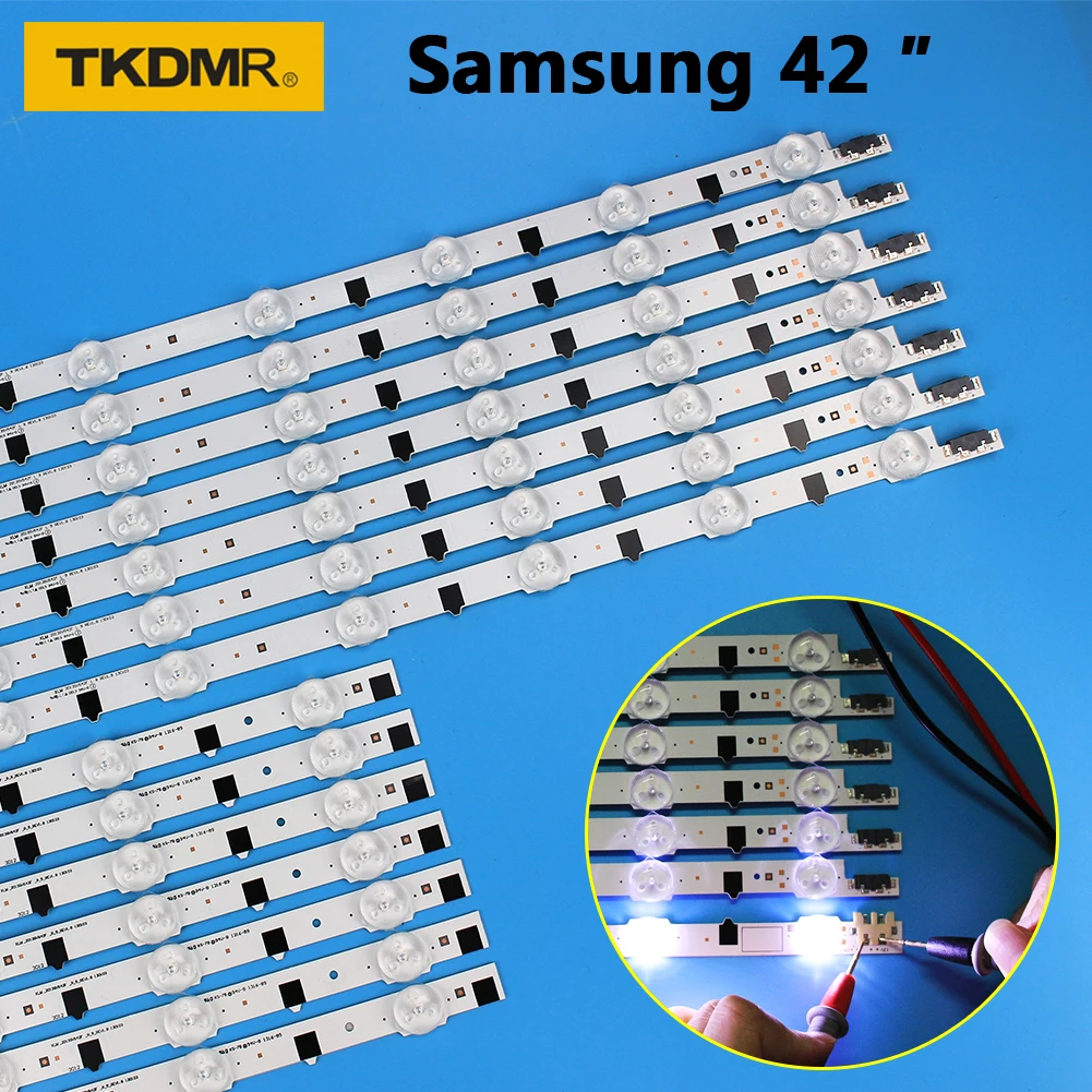 TKDMR 14 шт. Светодиодная лента для подсветки телевизора Samsung 42 дюйма|Промышленные