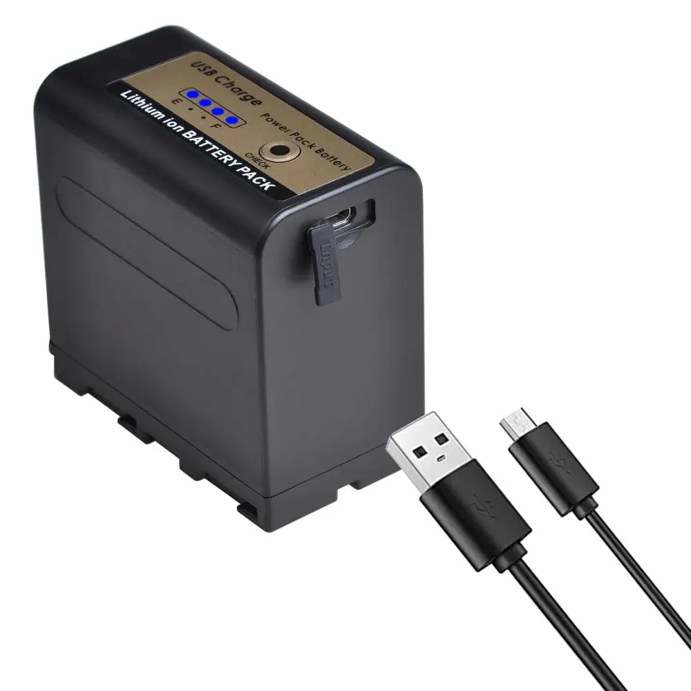 Аккумулятор 1x7800mA для Sony F960/F970/F950/F960/F550/F570/QM91D F960/F550/F570/QM91D с аккумулятором на 1
