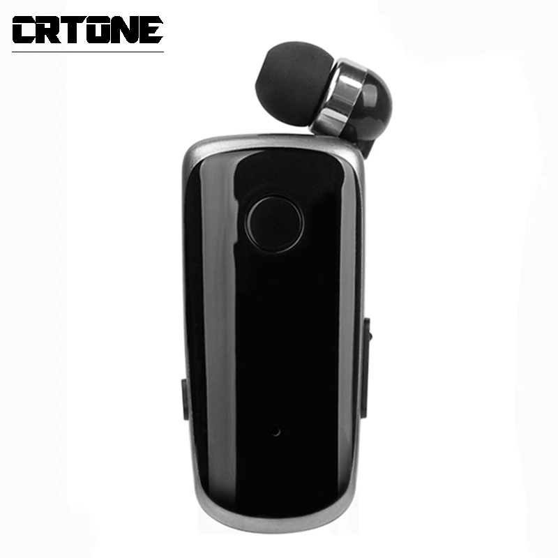 CRTONE – écouteurs intra-auriculaires sans fil Bluetooth K39, casque découte Portable, alerte de vibration, Clip dusure, mains libres, pour téléphone