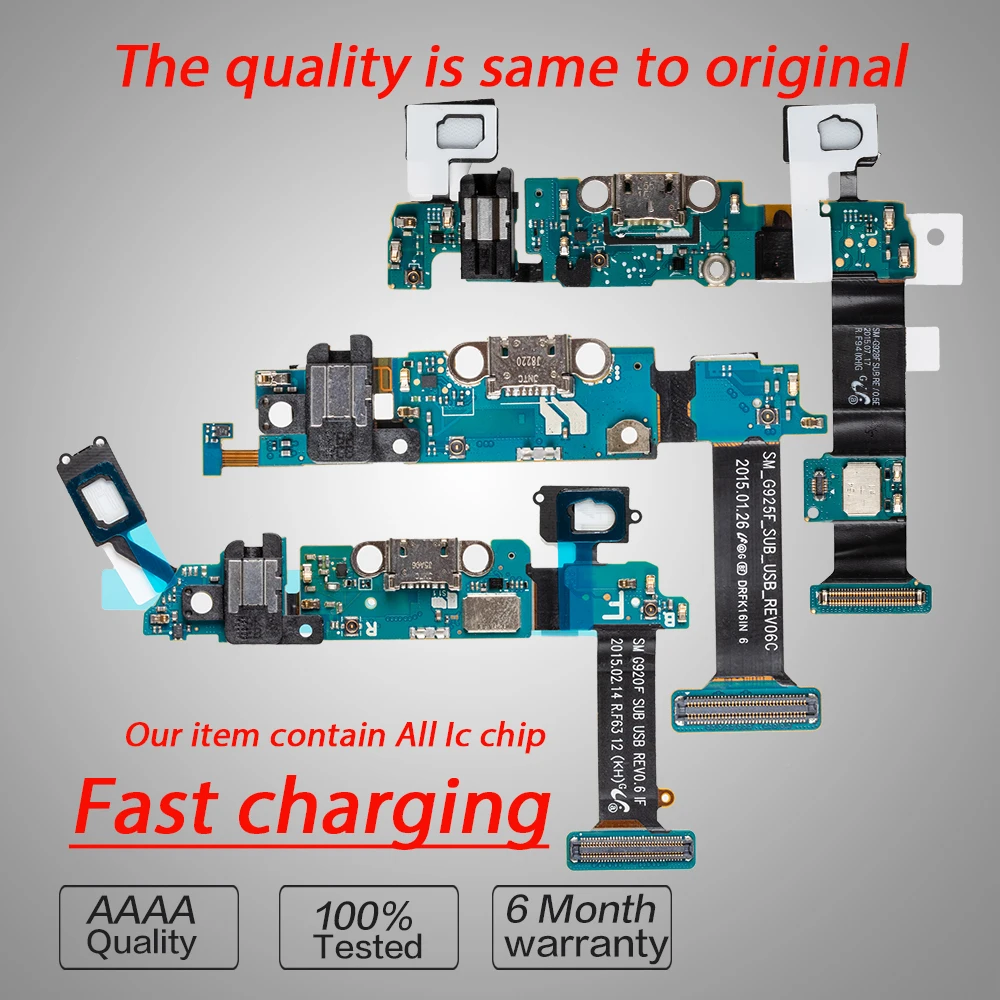 Samsung S6 Edge Charging Port G925f Charging Connector Samsung S9