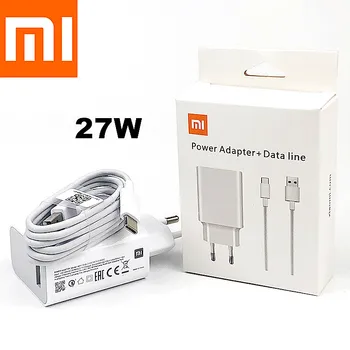 

Xiaomi 27W Fast Charger Original QC 4.0 Turbo Charge adapter Usb for Mi 9 SE 9T 10 Pro Mix 3 A3 Redmi note 7 8 9 pro k20 30 pro