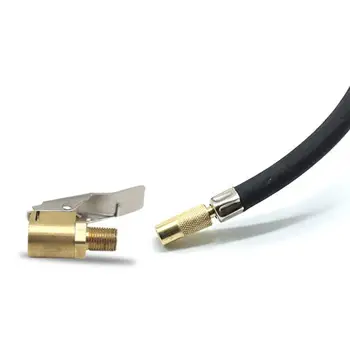 

Car Pump Valve Air Chuck Thread Nozzle Adapter Connector Car Pump Accessories Fast Conversion Head Clip Type Nozzle