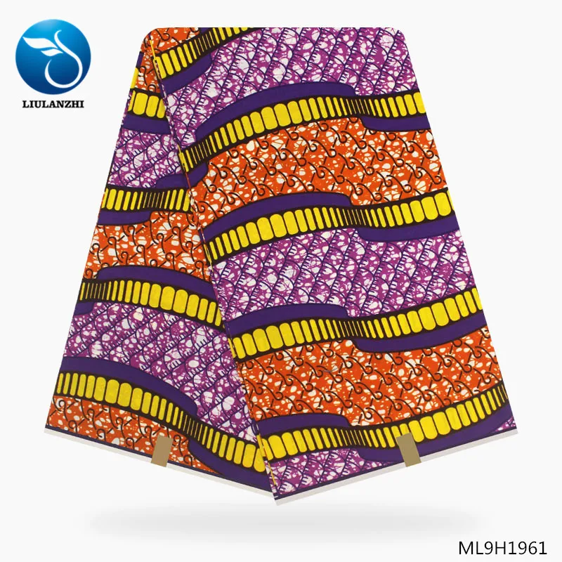 LIULANZHI африканская восковая ткань хлопок батик ткань последние нигерийские восковые принты ткань для женщин платье ML9H1950-ML9H1969