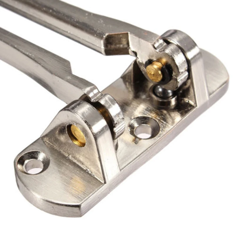 

High quality Security Lock Safety Strong Restrictor Nickle Steel Alloy Screws Front Durable Chain Guard Silver hot sale