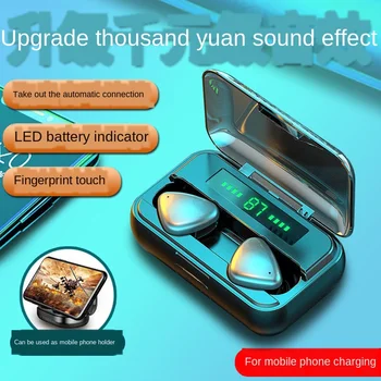 

bluetooth earphone 2000 mAh IPX 5 waterproof noise canceling ios android mac ipad pc headphone earpiece headset bluetooth 5.0