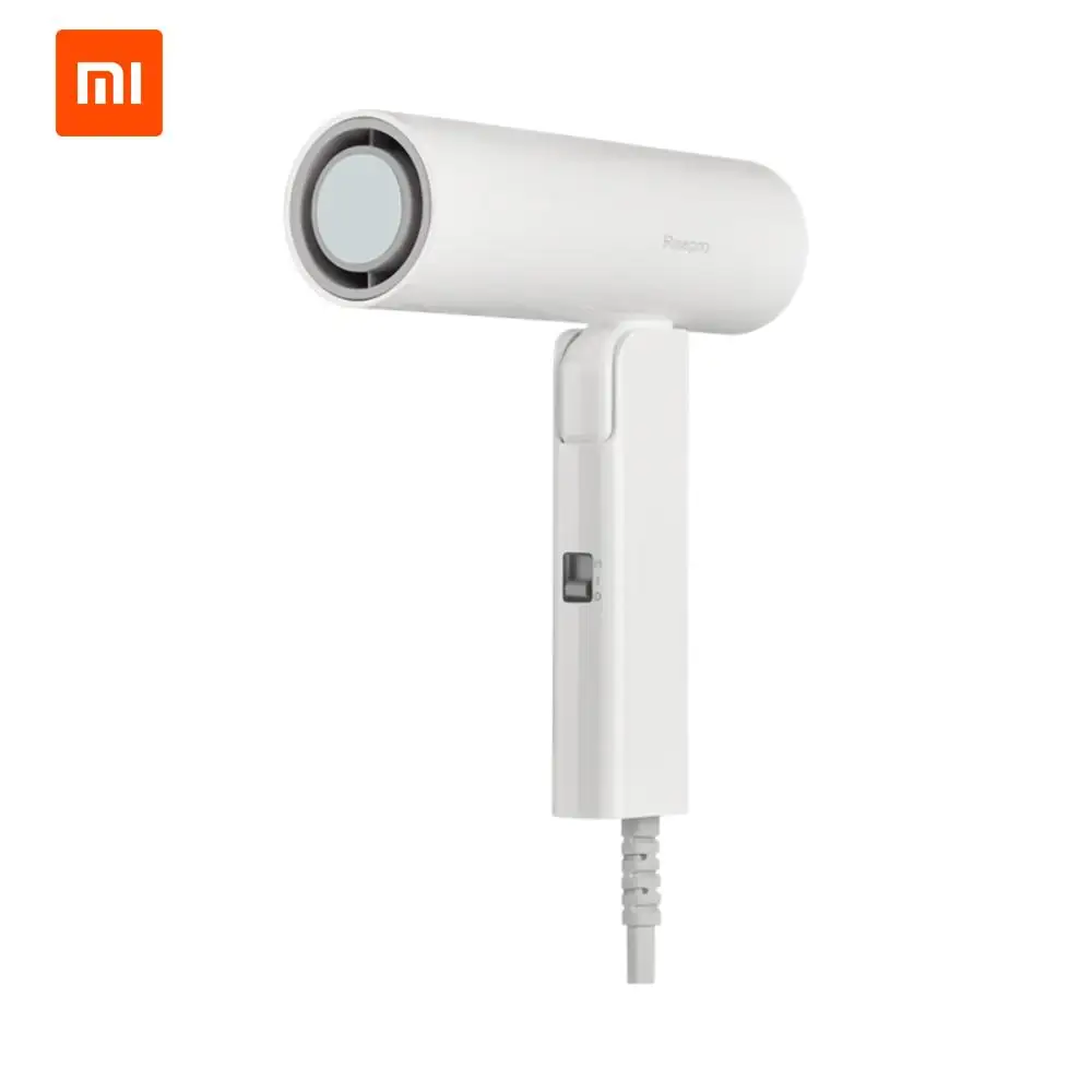 Белый Xiaomi Youpin Eepro мини-фен 550 Вт Профессиональный Дорожный фен Быстросохнущий портативный парикмахерский Фен 220 В - Цвет: Белый
