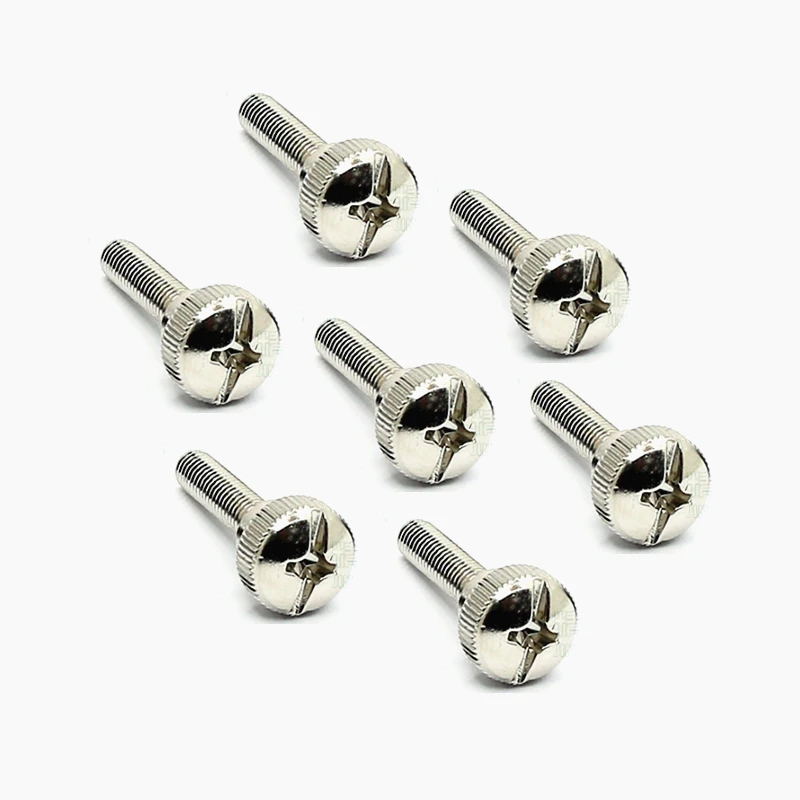 

M4 M5 M6 Hand tighten screw knurled head screws adjustment 8mm-14mm Length For Aluminum Profile