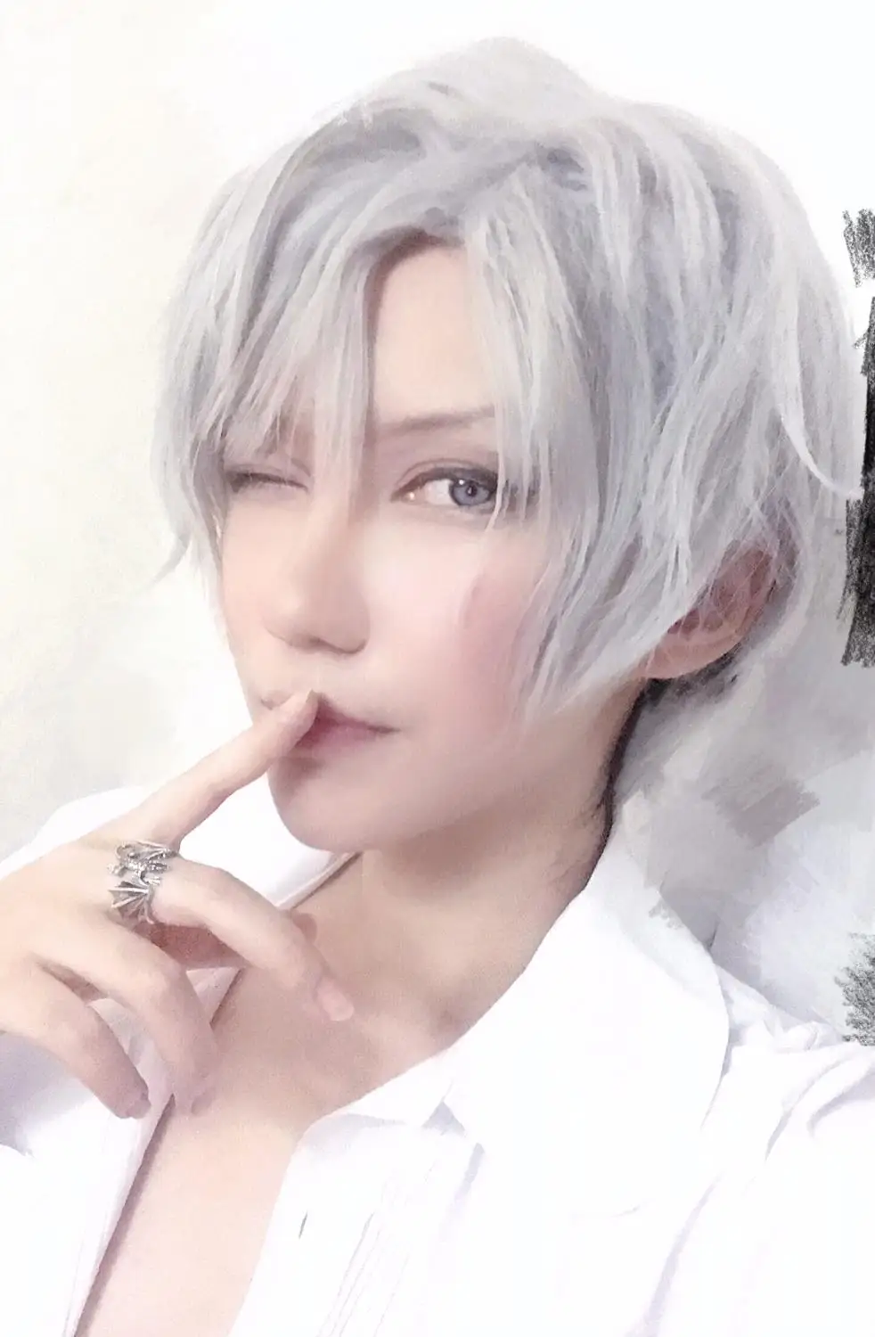 Аниме игра IDOLiSH7 парик YAOTOME GAKU косплей волос оранжевый короткий синтетический