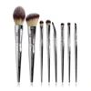 Professional 8/9pcs Makeup Brushes Set Live Beauty Fully Silver IT Cosmetic Brush Kit Face Eyes Makeup Tool Collection 1