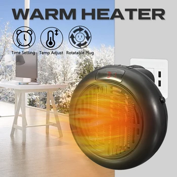 

Fan Heater For Home 900w Mini Electric Heater Home Heating Electric Warm Air Fan Office Room Heaters Handy Air Heater Warmer Fan
